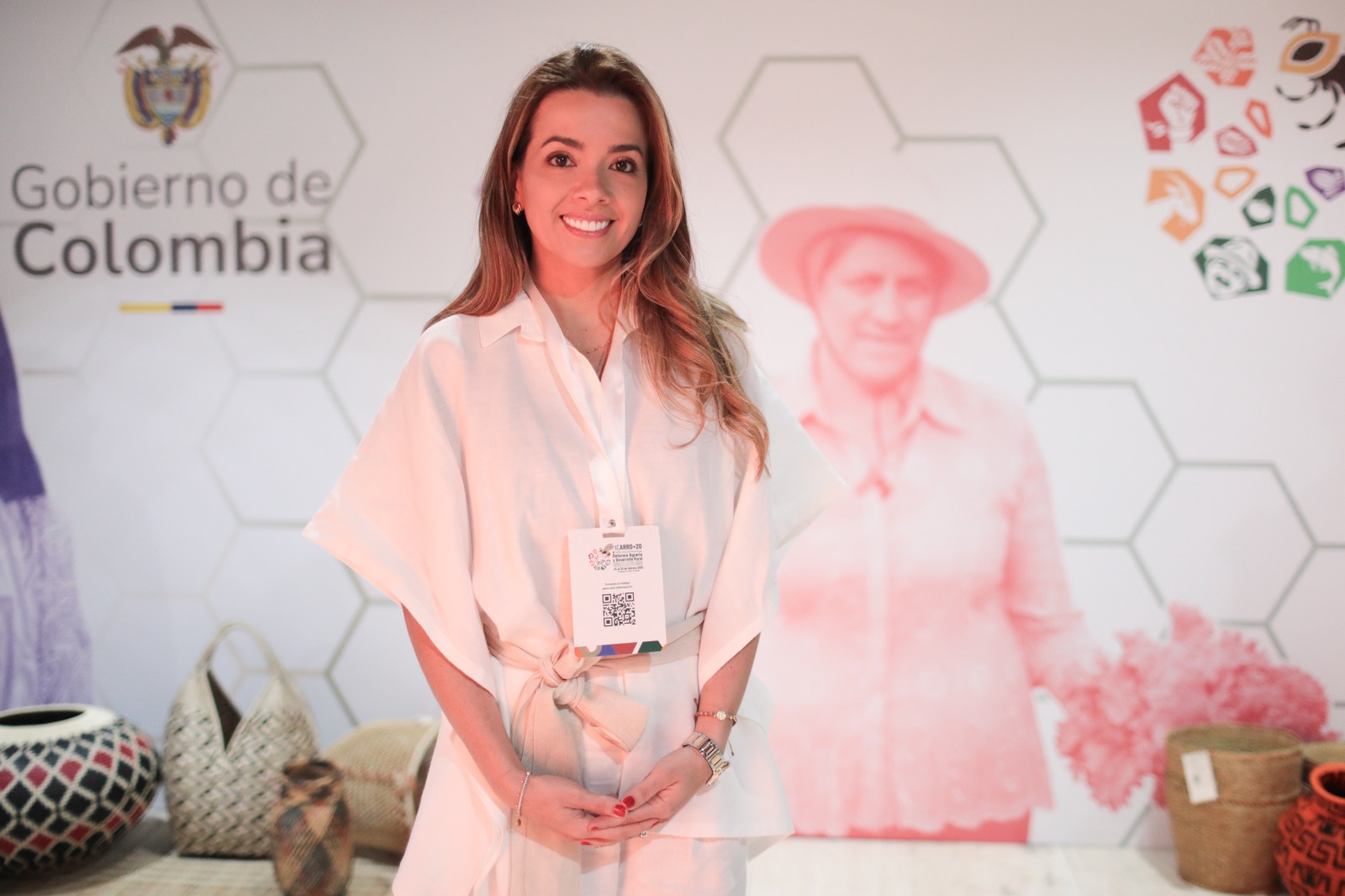 Superintendente Sandra Viviana Cadena Martínez en la Conferencia Internacional de Reforma Agraria y Desarrollo Rural